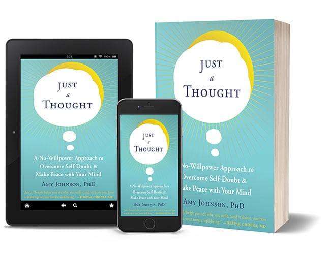 The book Just a Thought by Amy Johnson