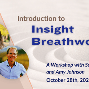 ntroduction to Insight Breathwork workshop banner. Workshop is Oct 28th